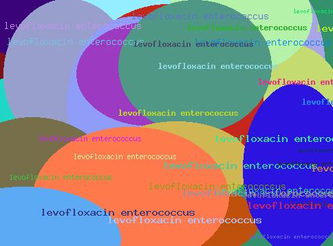 Levofloxacin enterococcus